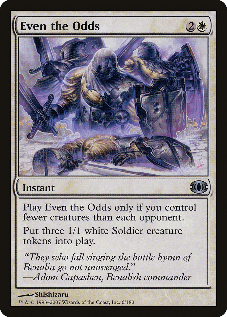 Image of Even the Odds (FUT-006) - Future Sight