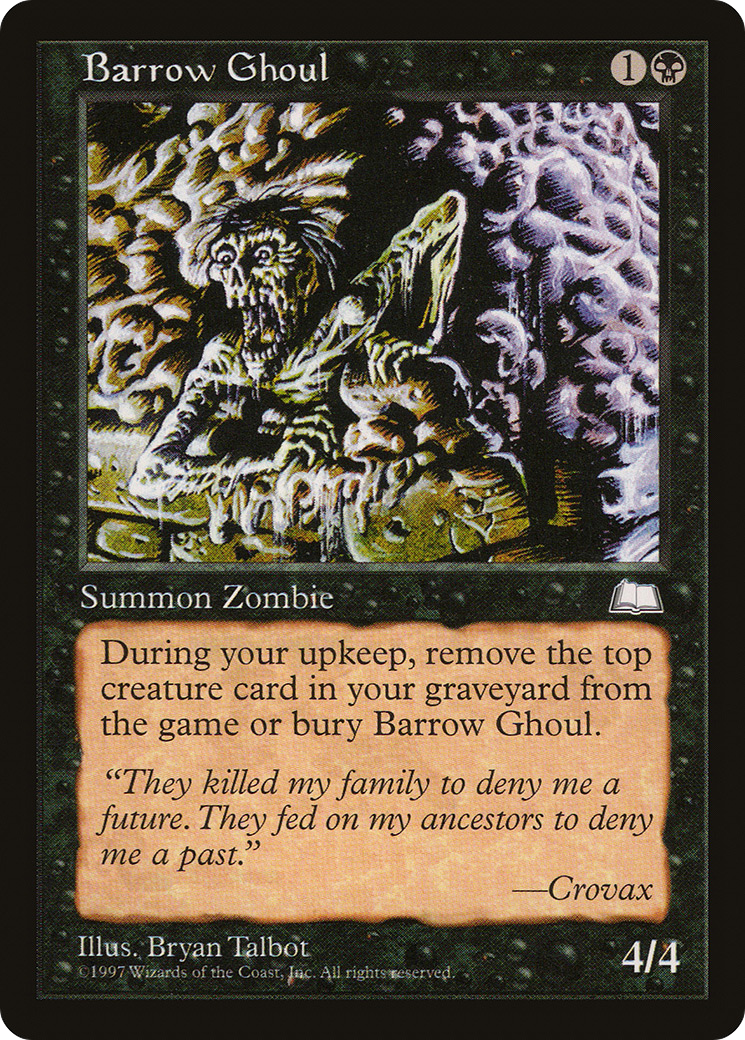 Image of Barrow Ghoul (WTH-) - Weatherlight