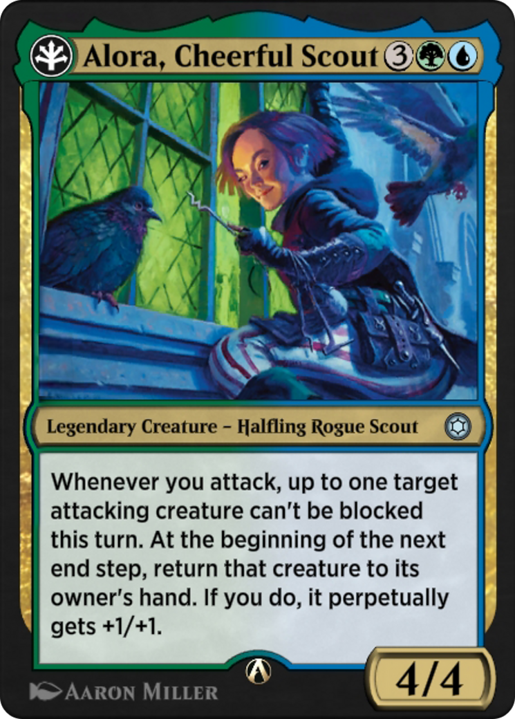 Image of Alora, Cheerful Scout (HBG-05G) - Alchemy Horizons: Baldur's Gate