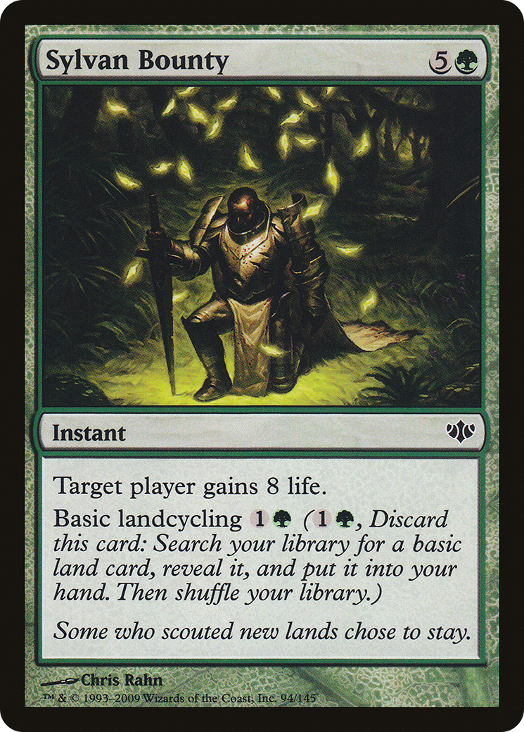 Image of Sylvan Bounty (CON-094) - Conflux Foil