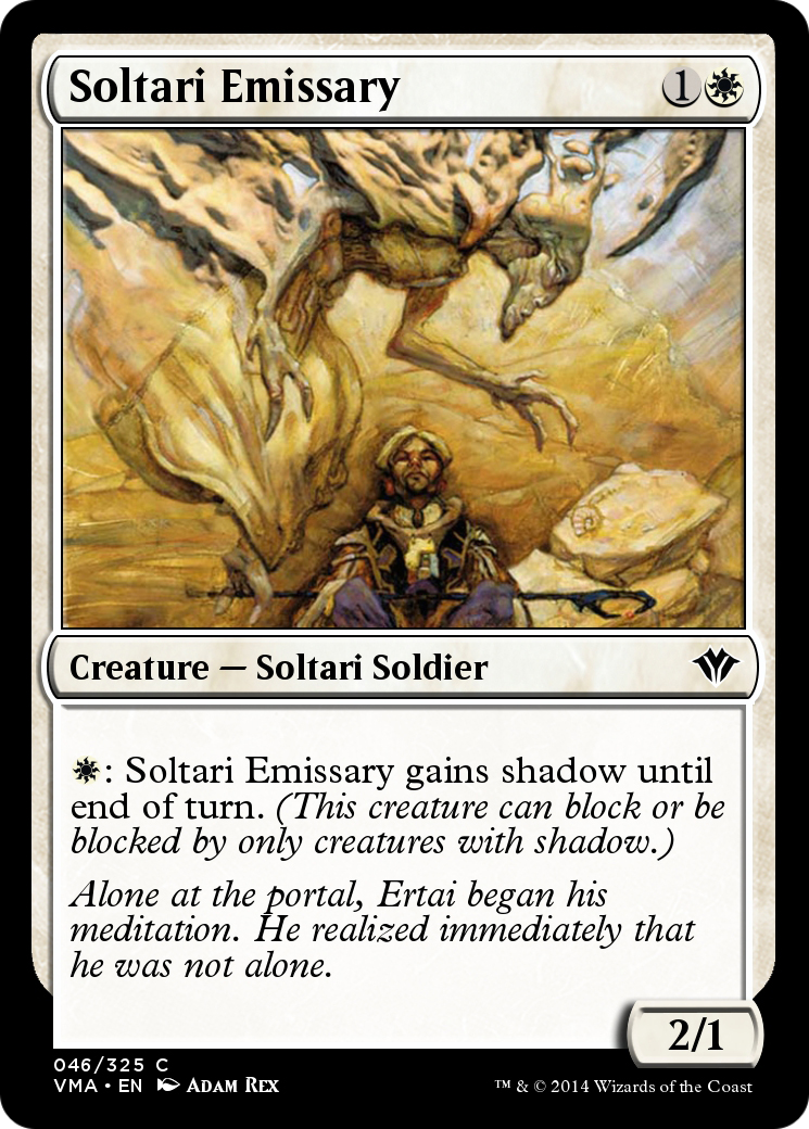 Image of Soltari Emissary (VMA-046) - Vintage Masters