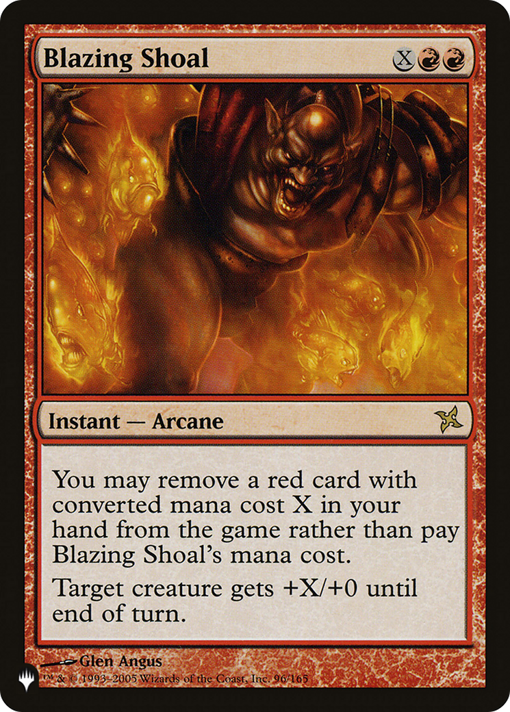 Image of Blazing Shoal (LIST-96/165) - The List