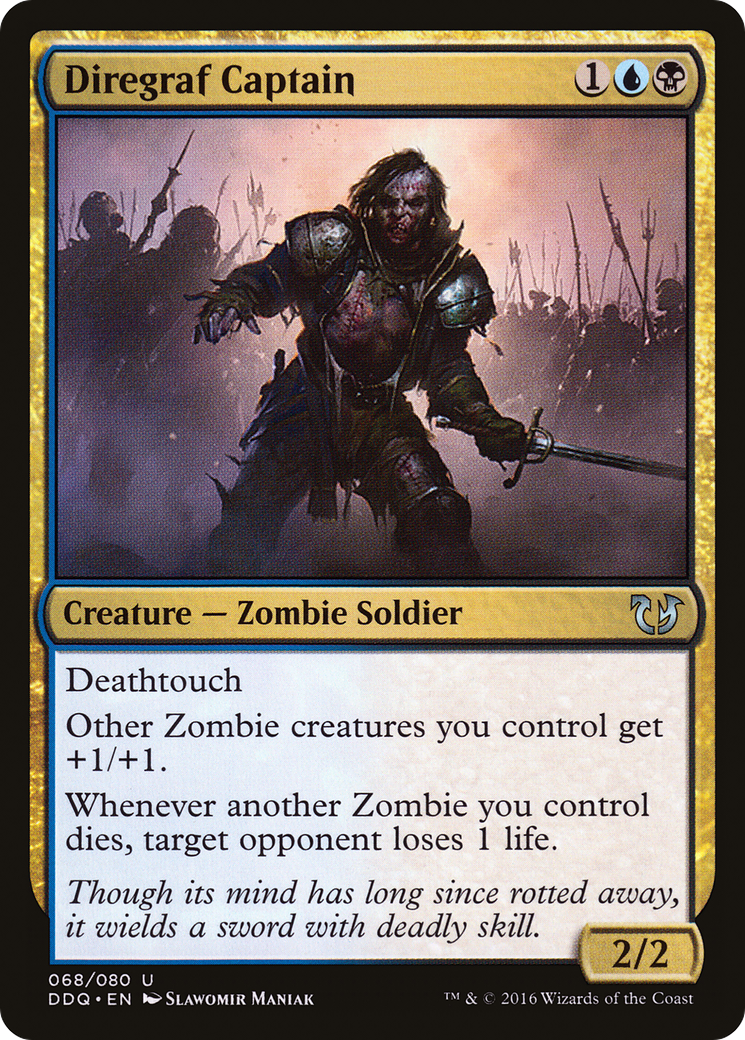 Image of Diregraf Captain (DDQ-068) - Duel Decks: Blessed vs. Cursed