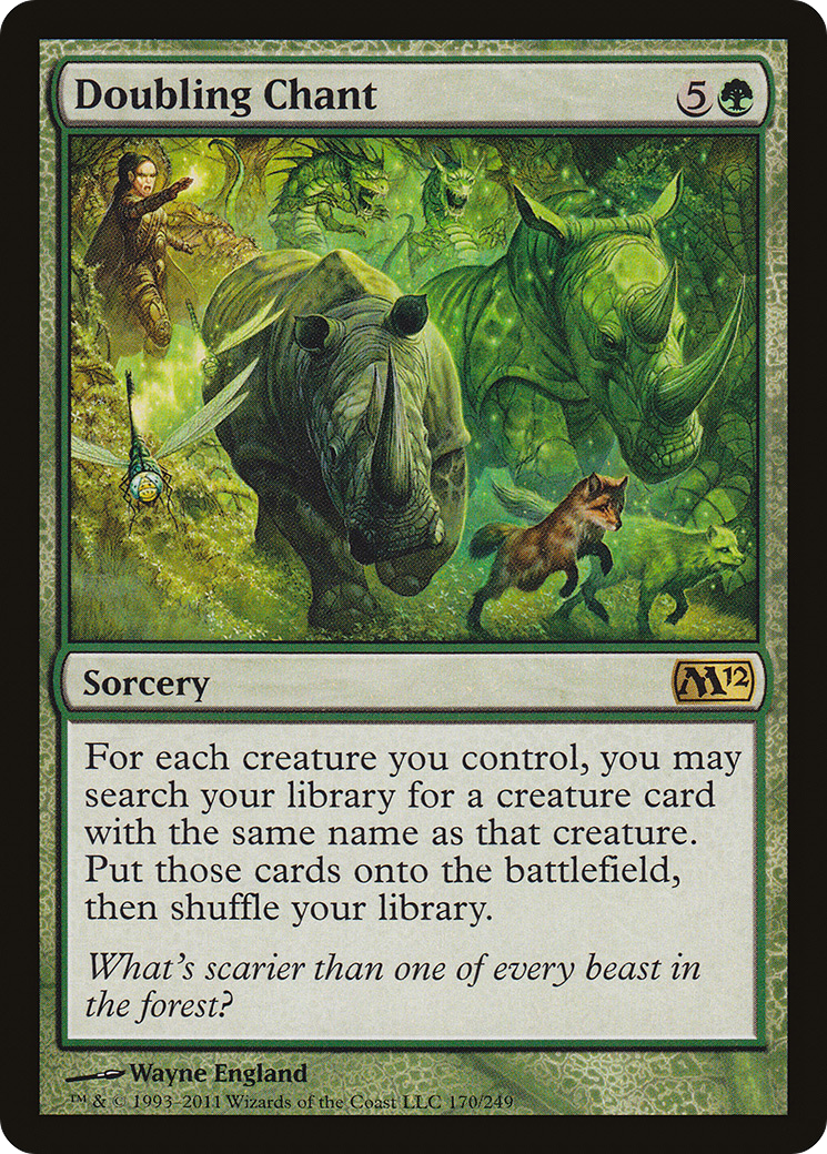 Image of Doubling Chant (M12-170) - Magic 2012