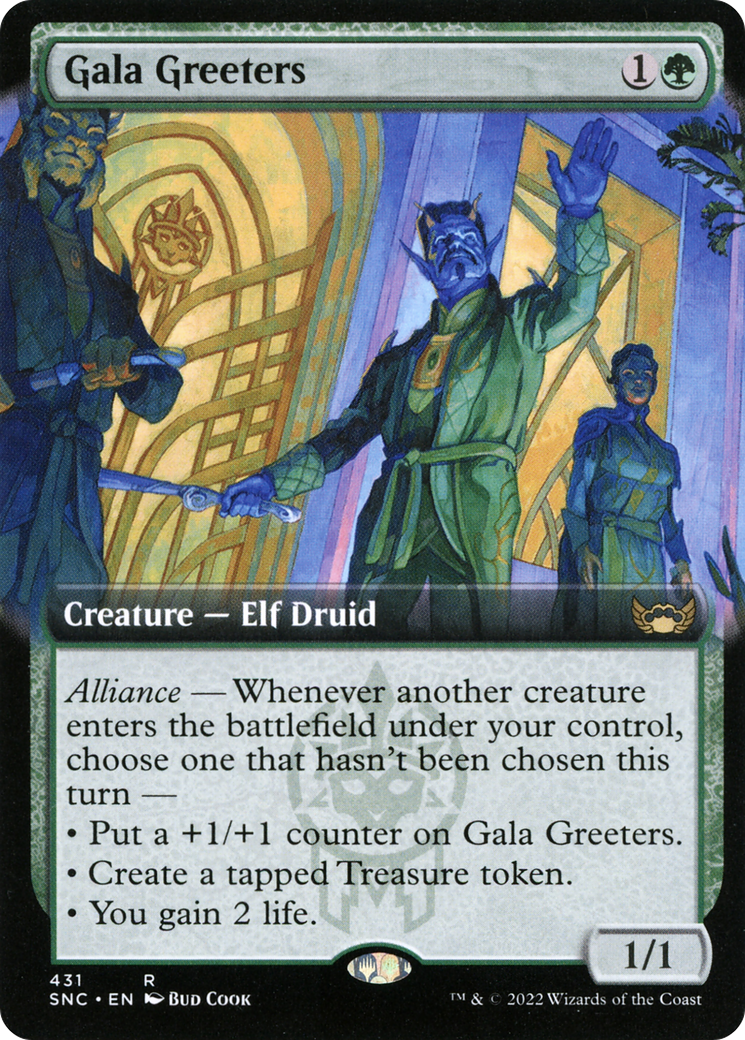 Image of Gala Greeters (Extended Art) (SNC-431) - Streets of New Capenna: (Extended Art)