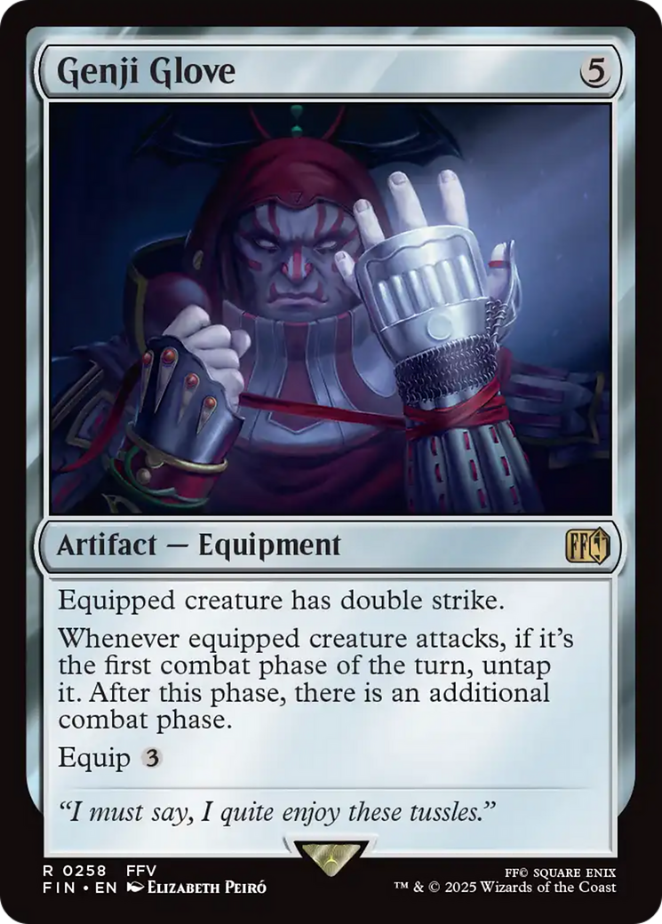 Image of Genji Glove (FIN-258) - FINAL FANTASY Foil