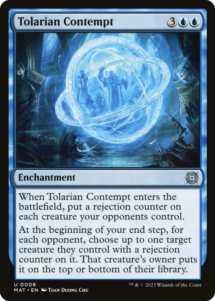 Image of Tolarian Contempt (MAT-008) - March of the Machine: The Aftermath Foil