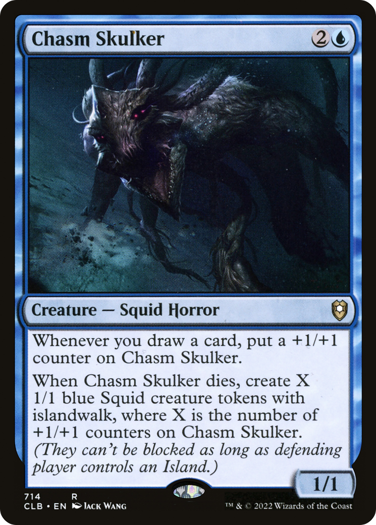 Image of Chasm Skulker (CLB-714) - Commander Legends: Battle for Baldur's Gate