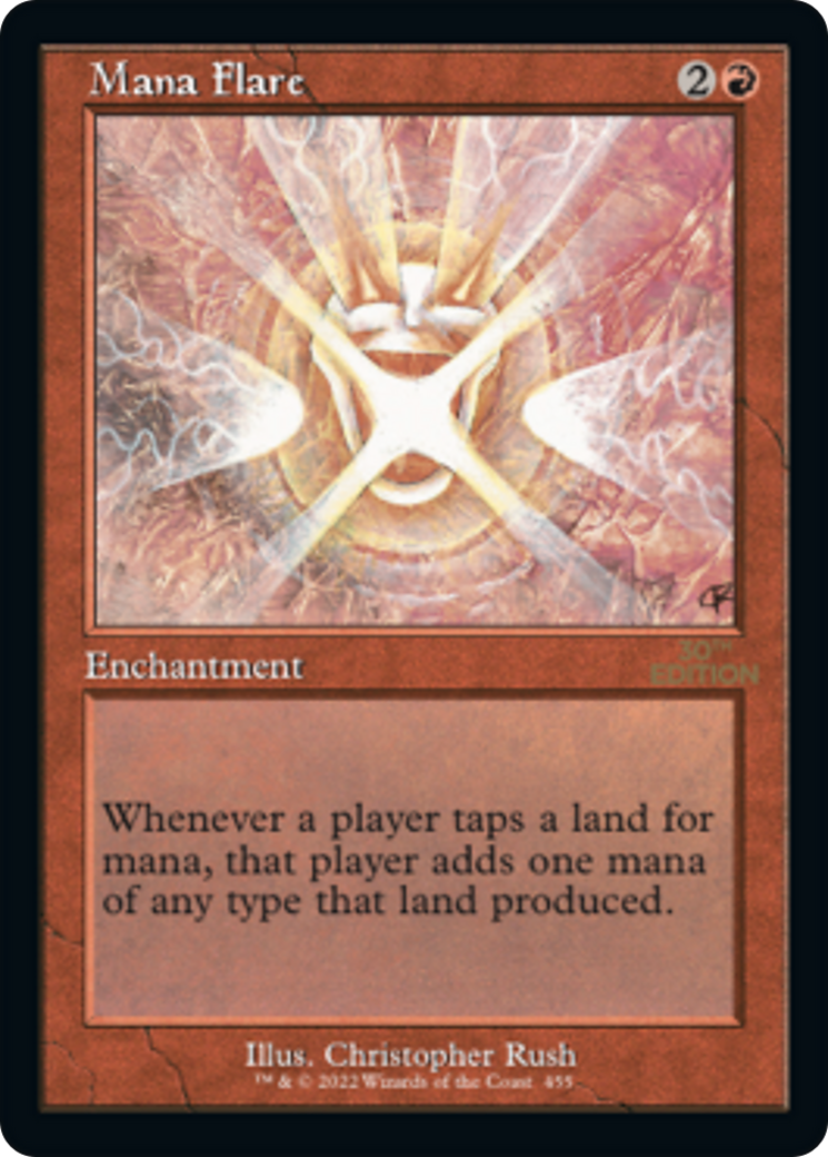 Image of Mana Flare (Retro Frame) (30A-455) - 30th Anniversary Edition