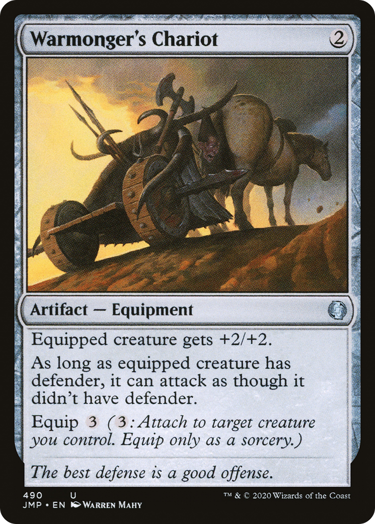 Image of Warmonger's Chariot (JMP-490) - Jumpstart