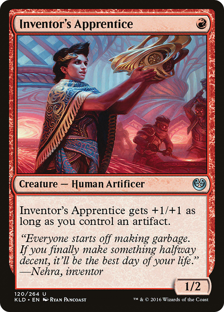 Image of Inventor's Apprentice (KLD-120) - Kaladesh Foil
