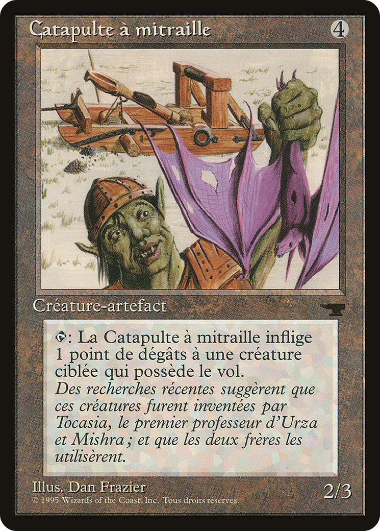 Image of Grapeshot Catapult (French) - 