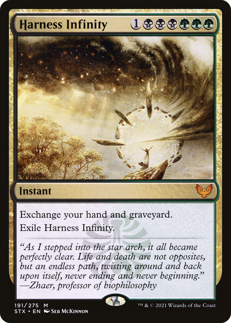 Image of Harness Infinity (STX-191) - Strixhaven: School of Mages Foil