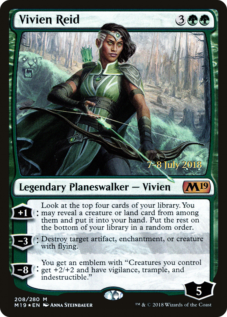 Image of Vivien Reid (PRE-208) - Core Set 2019 Promos Foil