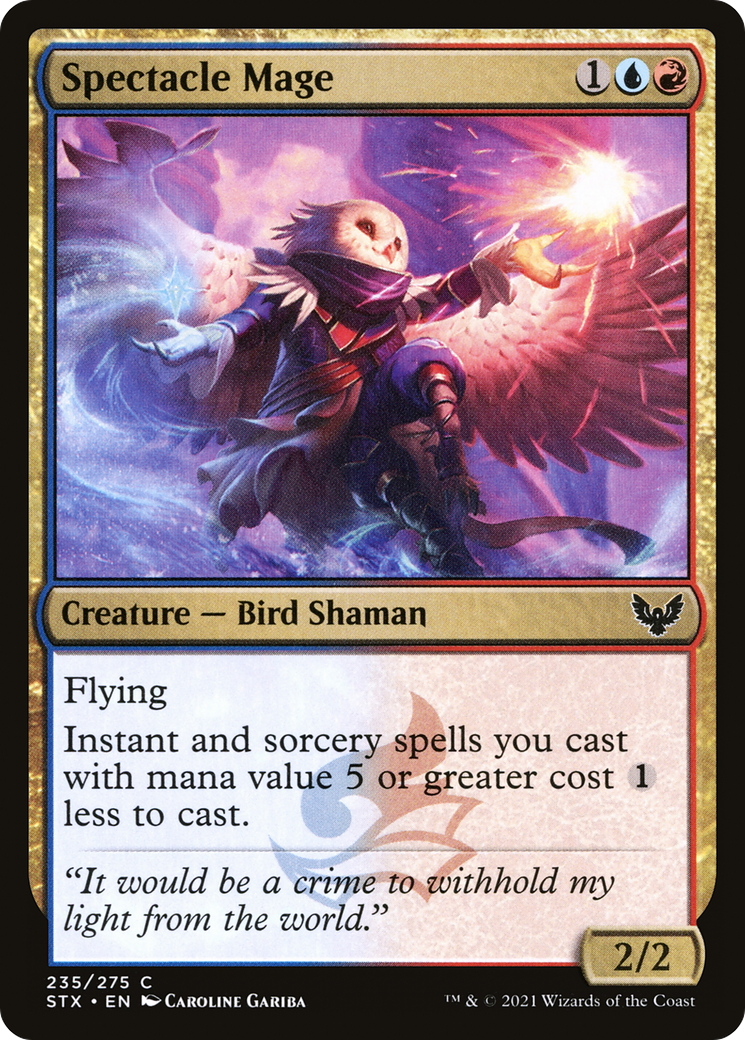 Image of Spectacle Mage (STX-235) - Strixhaven: School of Mages