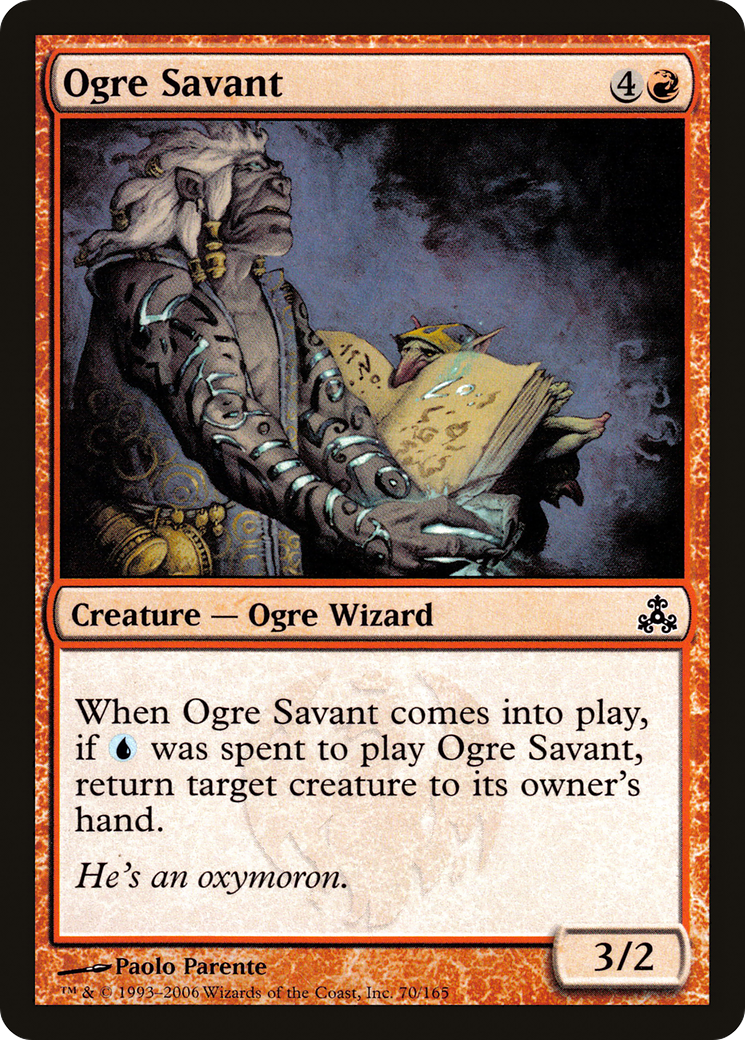 Image of Ogre Savant (GPT-070) - Guildpact