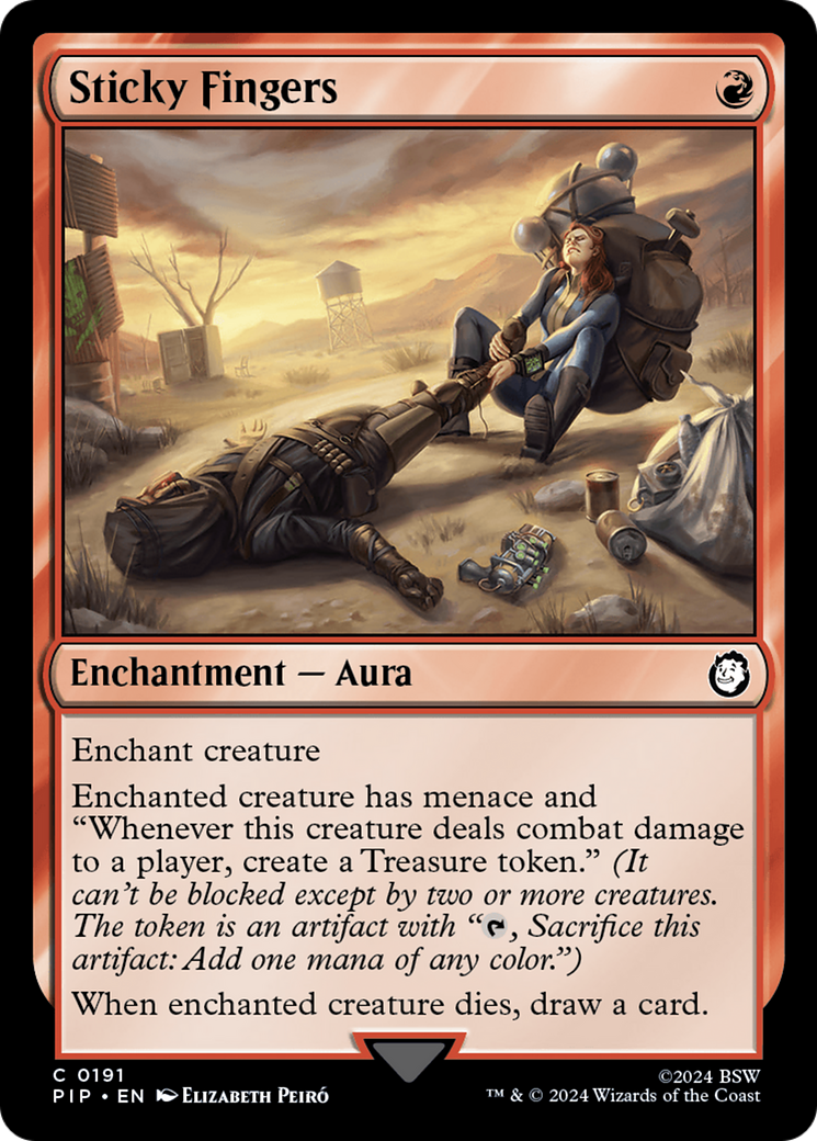 Image of Sticky Fingers (PIP-191) - Fallout Foil