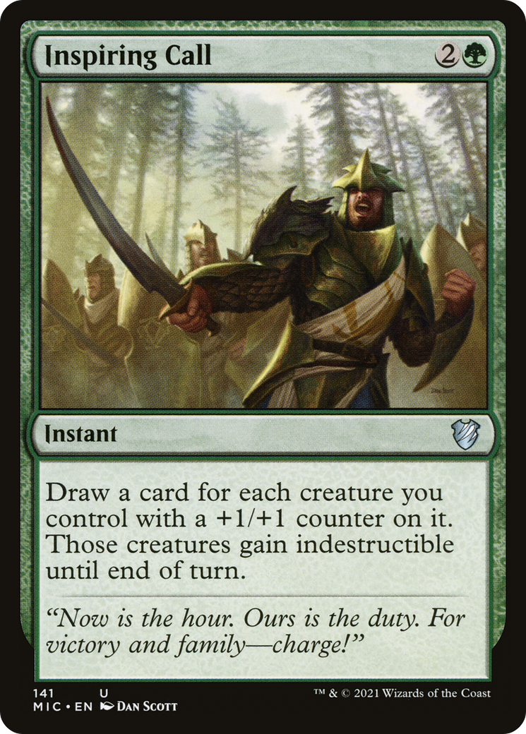 Image of Inspiring Call (MIC-141) - Midnight Hunt Commander