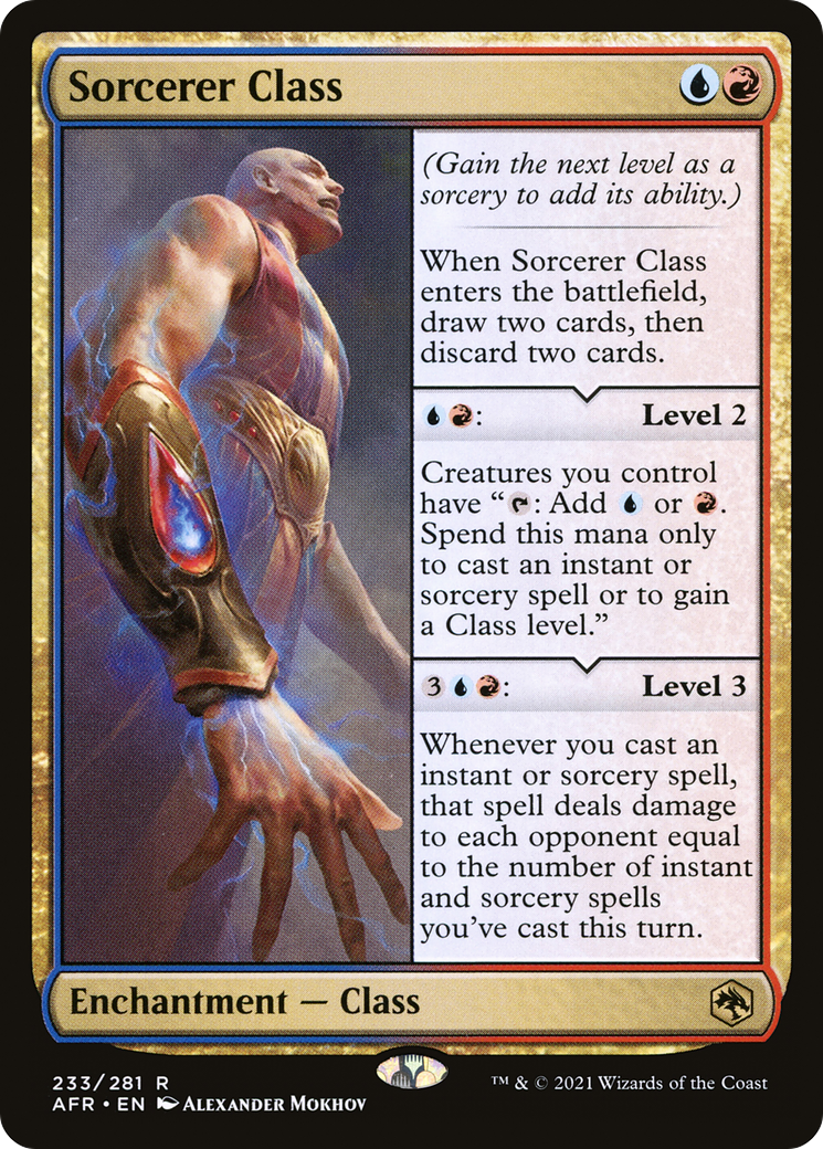 Image of Sorcerer Class (AFR-233) - Adventures in the Forgotten Realms