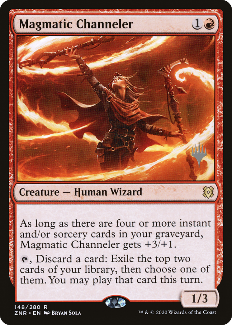 Image of Magmatic Channeler (PPZNR-148) - Zendikar Rising Promos