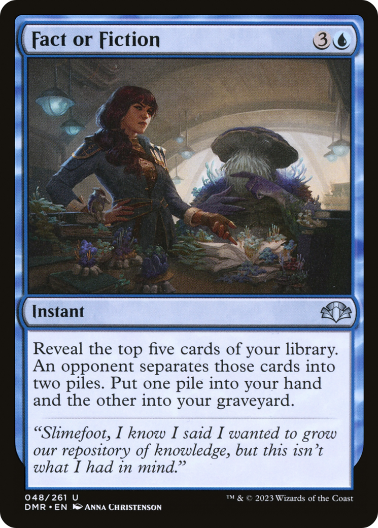 Image of Fact or Fiction (DMR-048) - Dominaria Remastered