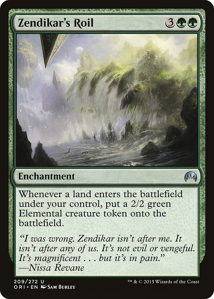 Image of Zendikar's Roil (ORI-209) - Magic Origins