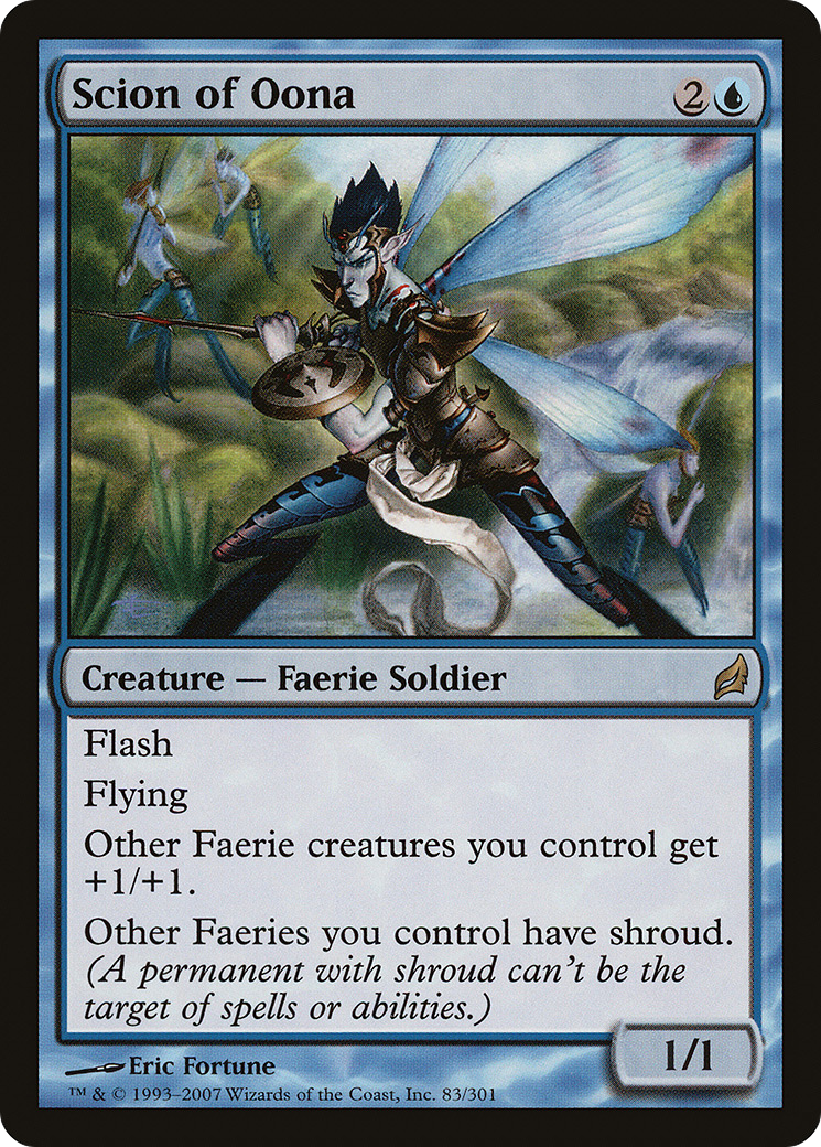 Image of Scion of Oona (LRW-083) - Lorwyn Foil