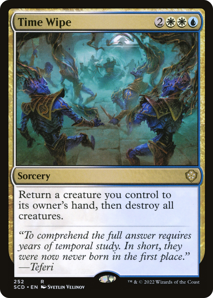 Image of Time Wipe (SCD-252) - Starter Commander Decks