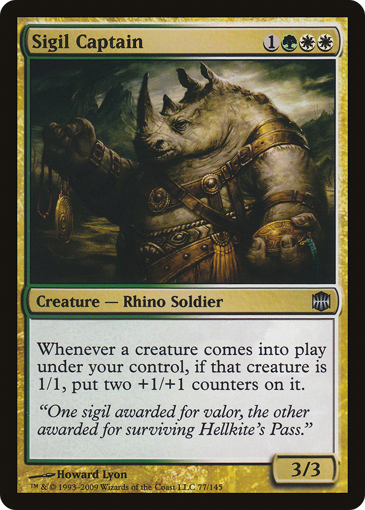 Image of Sigil Captain (ARB-077) - Alara Reborn