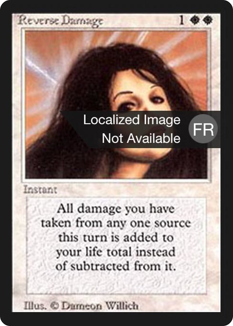 Image of Reverse Damage (FBB-) - Foreign Black Border