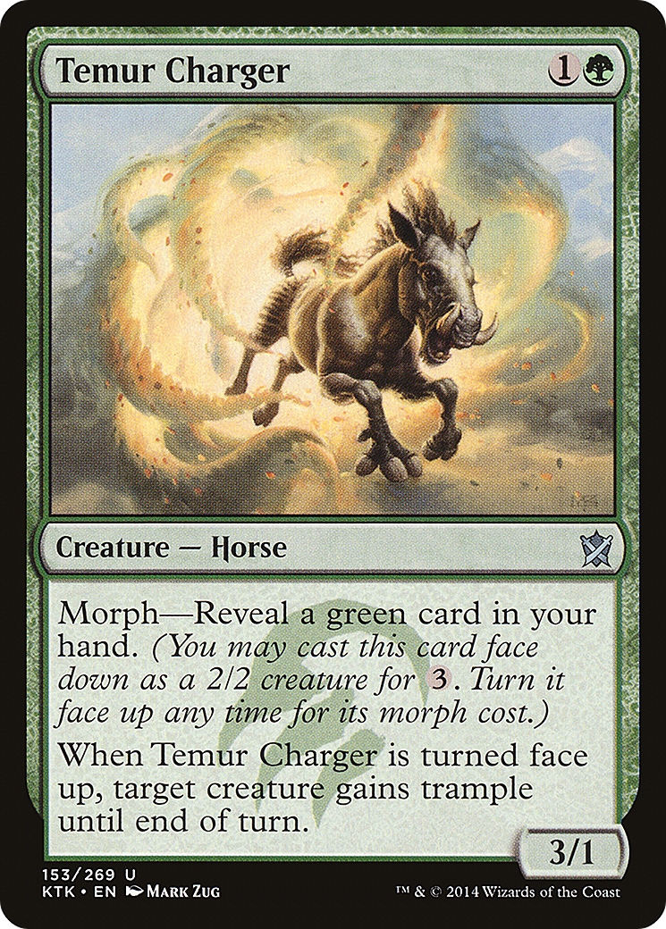 Image of Temur Charger (KTK-153) - Khans of Tarkir