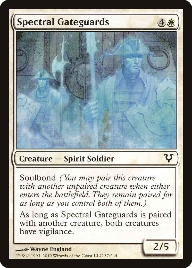 Image of Spectral Gateguards (AVR-037) - Avacyn Restored Foil
