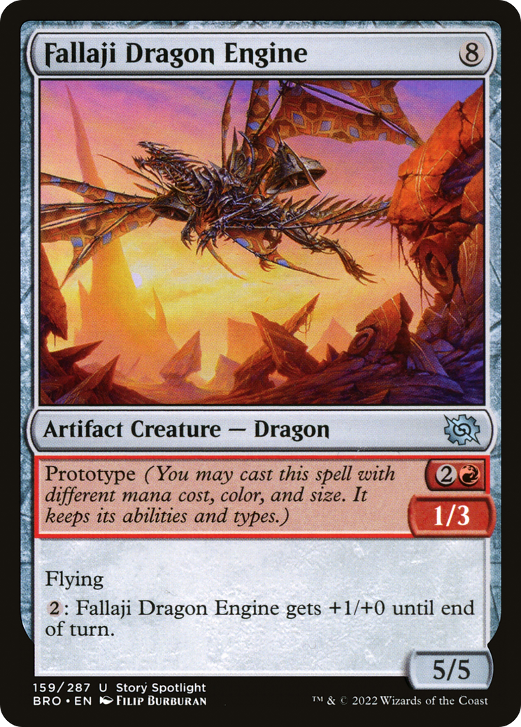 Image of Fallaji Dragon Engine (BRO-159) - The Brothers' War