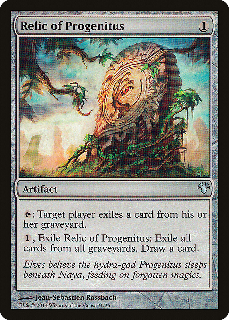 Image of Relic of Progenitus (MD1-021) - Modern Event Deck 2014
