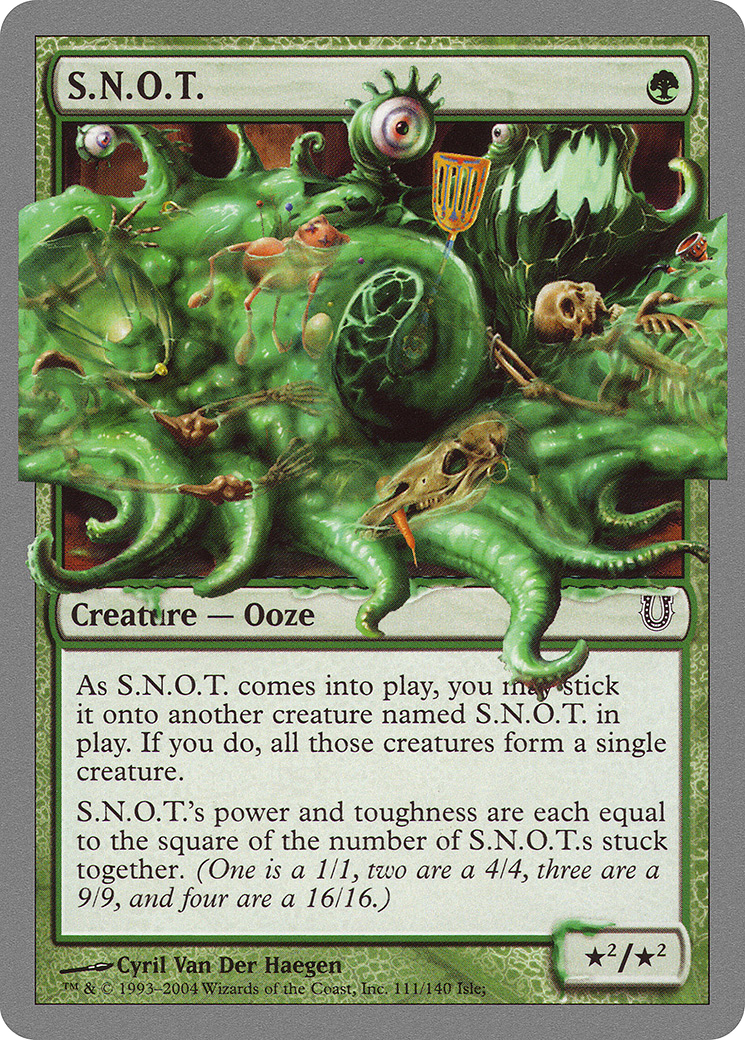 Image of S.N.O.T. (UNH-111) - Unhinged Foil