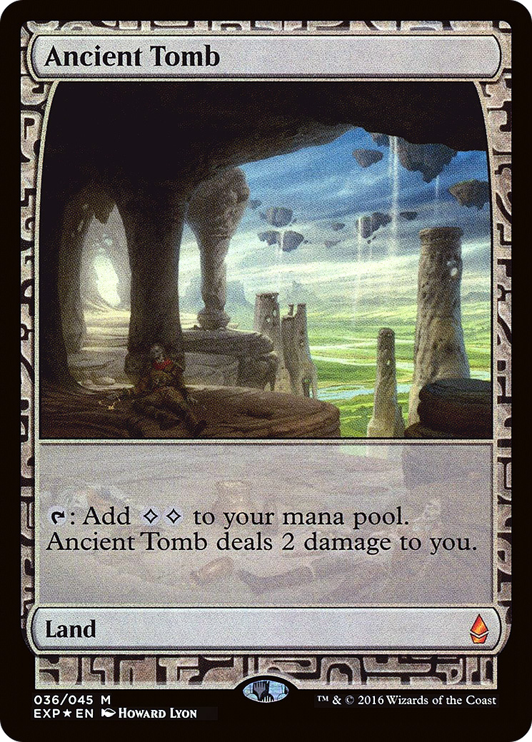 Image of Ancient Tomb (EXP-036) - Zendikar Expeditions Foil