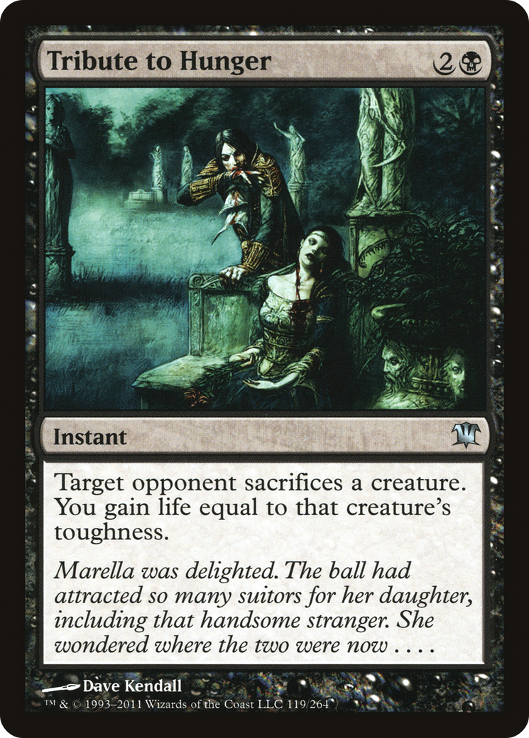 Image of Tribute to Hunger (ISD-119) - Innistrad