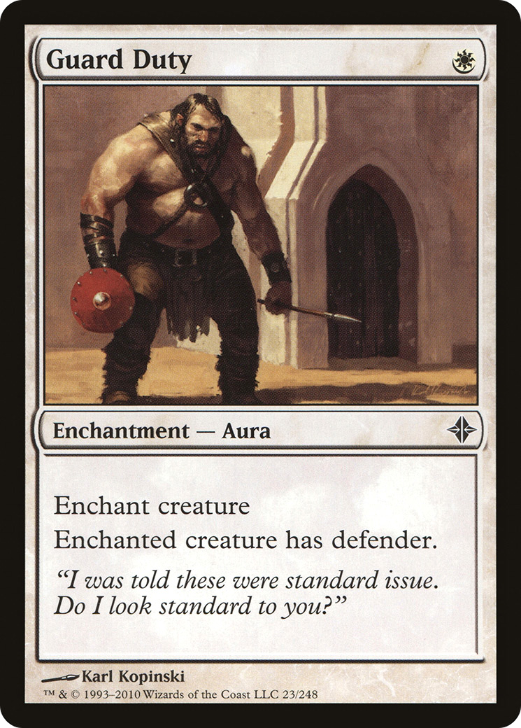 Image of Guard Duty (ROE-023) - Rise of the Eldrazi