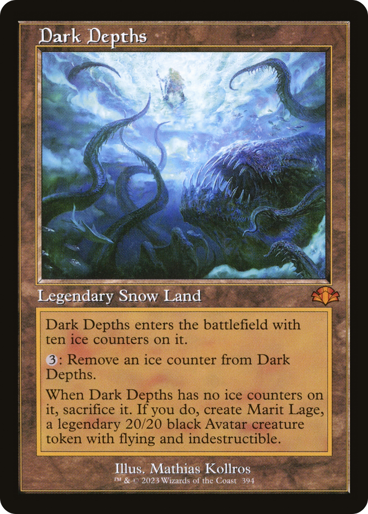 Image of Dark Depths (Retro Frame) (DMR-394) - Dominaria Remastered