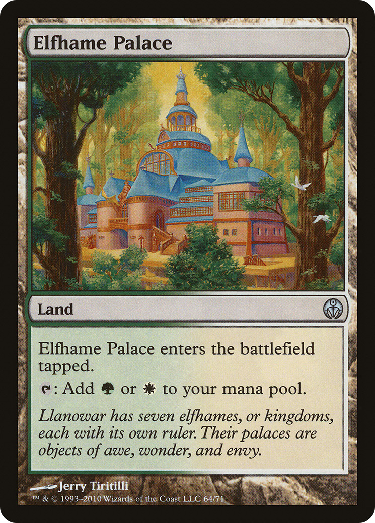 Image of Elfhame Palace (DDE-064) - Duel Decks: Phyrexia vs. the Coalition