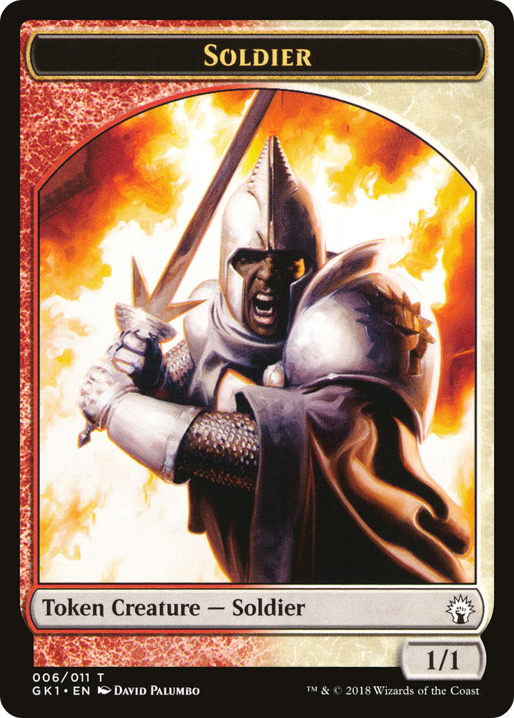 Image of Soldier // Goblin (TGK1-006) - GRN Guild Kit Tokens