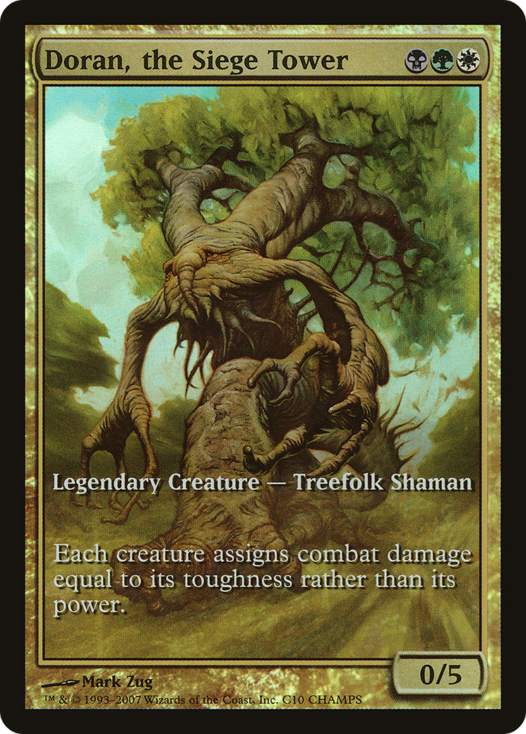 Image of Doran, the Siege Tower (CHAMPS-010) - Champs and States Foil