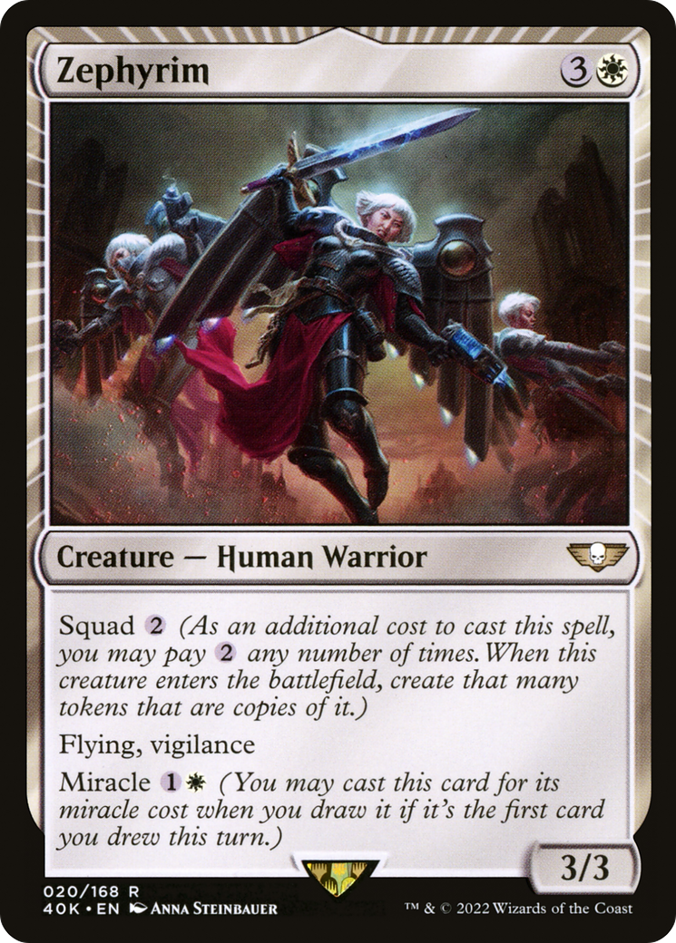 Image of Zephyrim (40K-020) - Warhammer 40,000 Commander: (miracle)