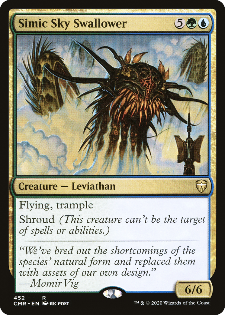 Image of Simic Sky Swallower (CMR-452) - Commander Legends