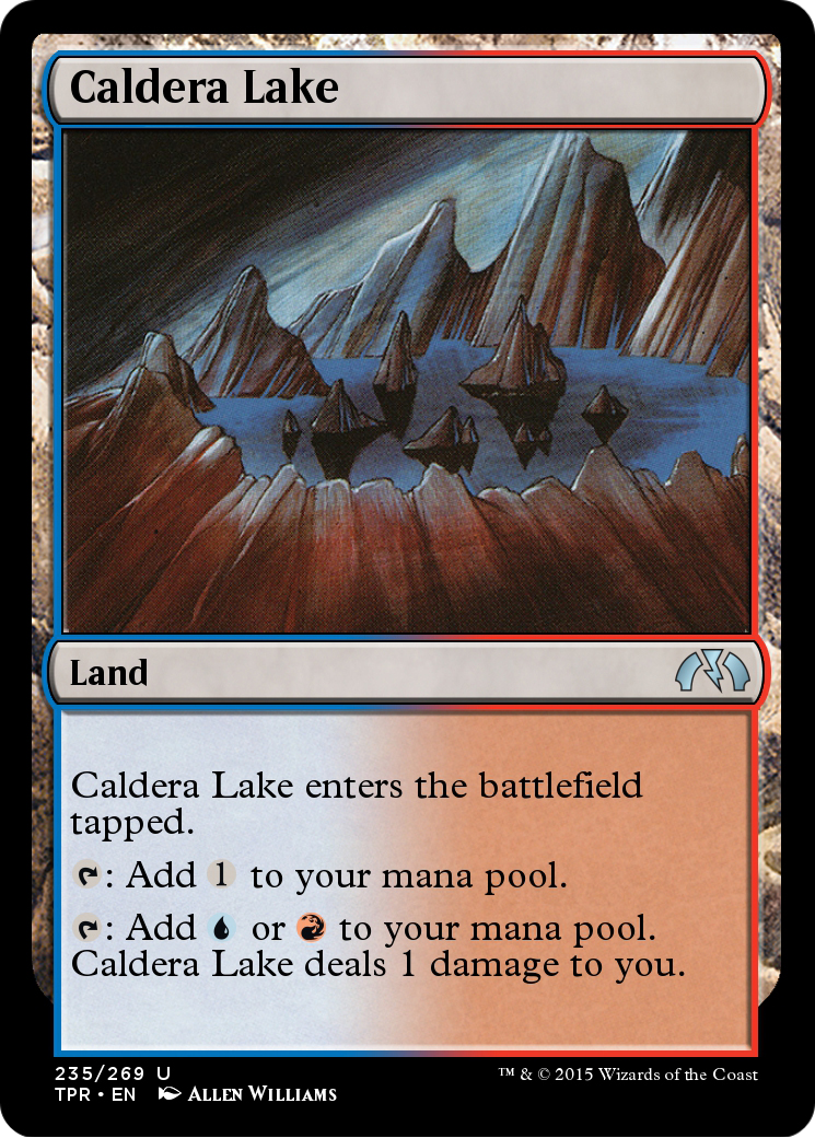 Image of Caldera Lake (TPR-235) - Tempest Remastered Foil