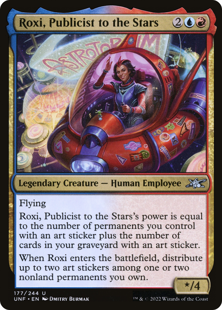 Image of Roxi, Publicist to the Stars (UNF-177) - Unfinity Foil