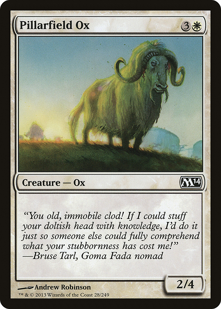 Image of Pillarfield Ox (M14-028) - Magic 2014
