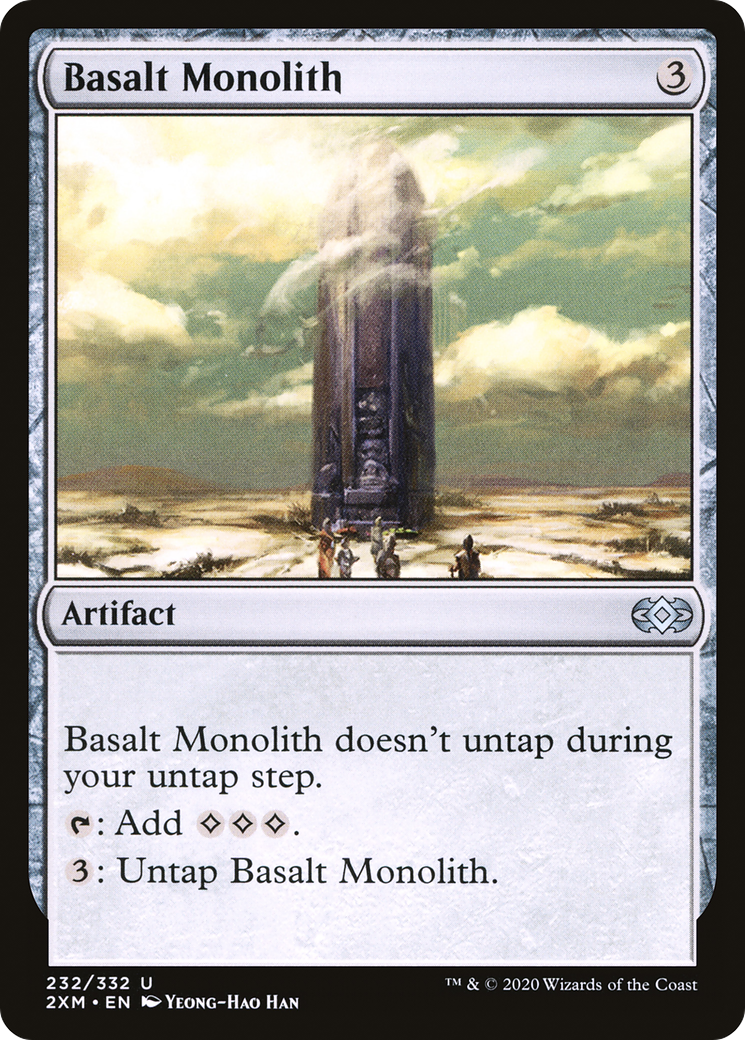 Image of Basalt Monolith (2XM-232) - Double Masters Foil