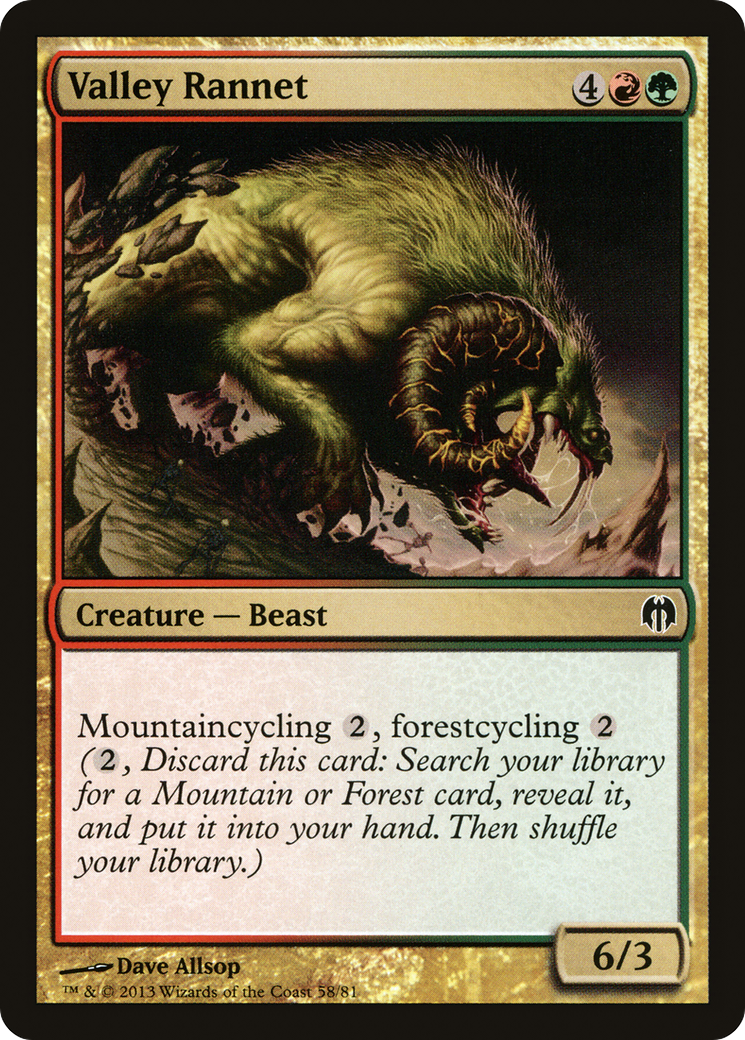 Image of Valley Rannet (DDL-058) - Duel Decks: Heroes vs. Monsters