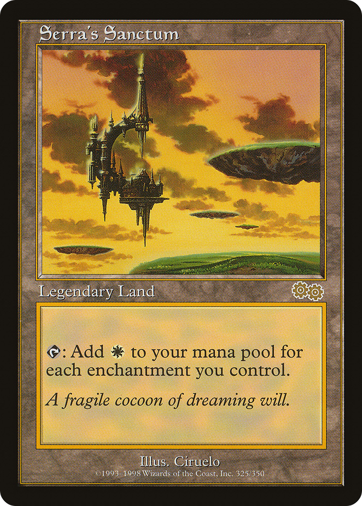 Image of Serra's Sanctum (USG-325) - Urza's Saga